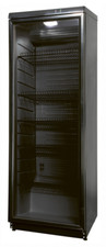 Nordcap COOL-LINE Schwarz Glastürkühlschrank CD 350 LED BLACK