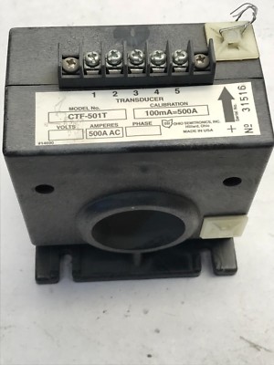 CTF-501T Ohio Semitronics Transducer (lot of 8)