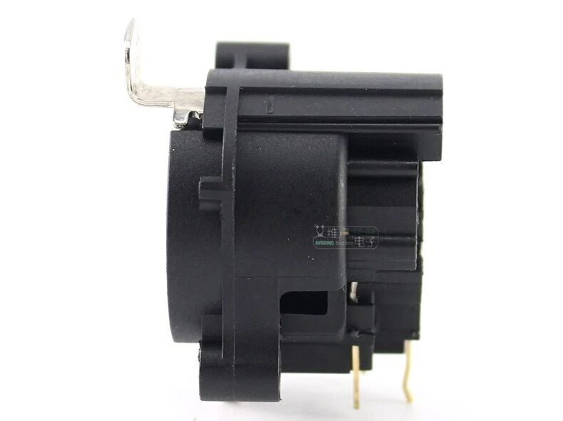 NEUTRIK NC3FAAH 3 polos hembra XLR receptáculo horizontal PCB montaje enchufe Foto 2 de 4