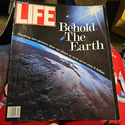 Vintage LIFE Magazine Behold The Earth Our Planet Never Seen Before April 1992