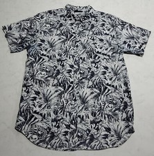 Columbia Rapid Rivers Regular Fit Button Up Size Medium Tropical Hawaiian NWOT