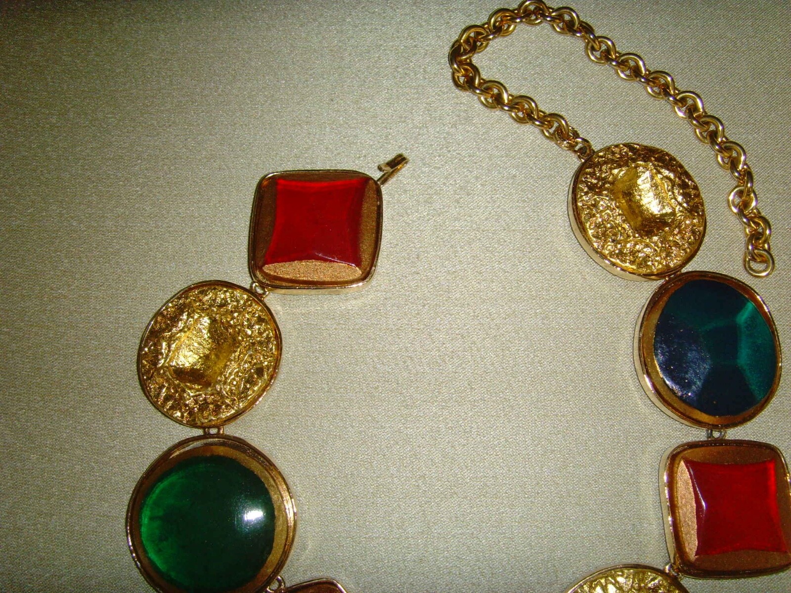 Kenneth J Lane (KJL) Statement Bib Necklace - image 9