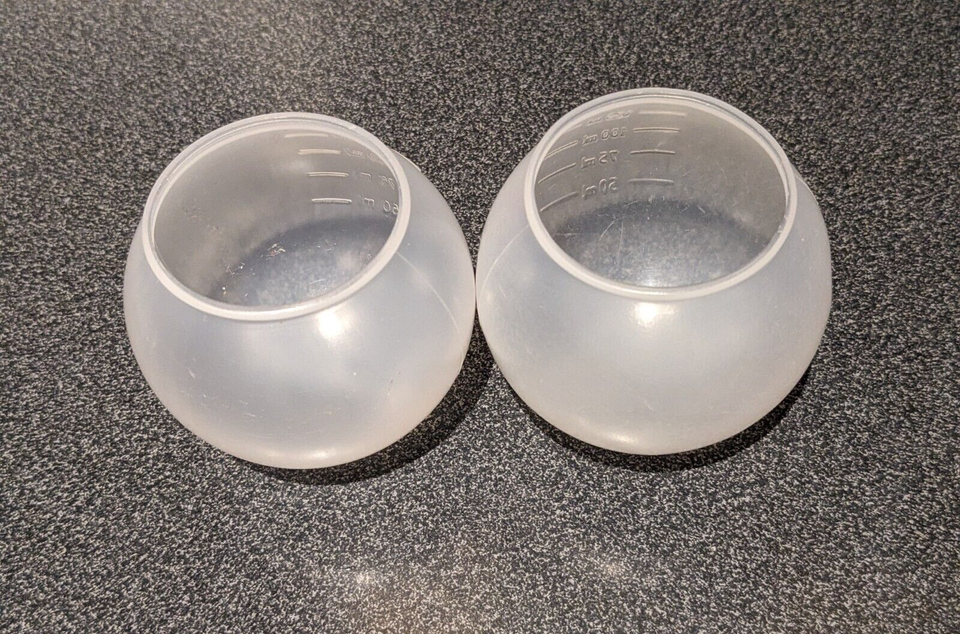 2 Persil Liquid Detergent Dosing Ball Clear/Opaque Wash. Machine Measuring Cup eBay