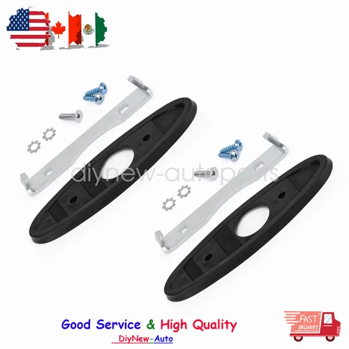 New Outside Bullet Mirror Mounting Kit For 1970-1981 Firebird Camaro Nova GTO