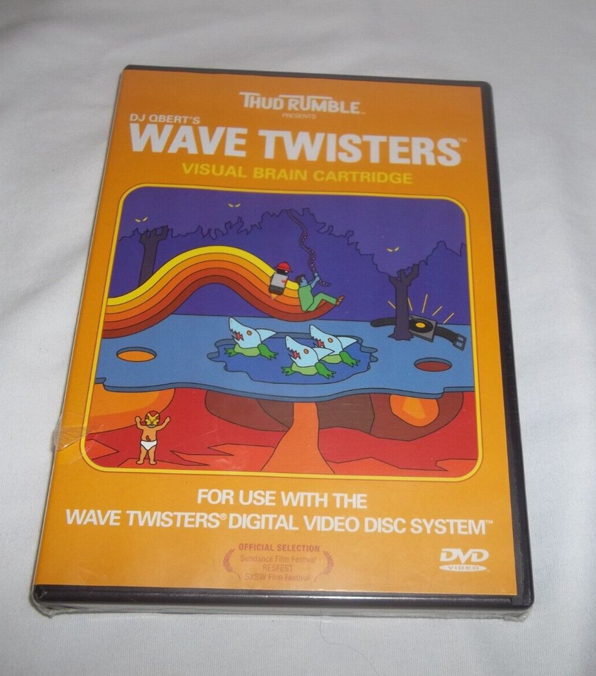 NEW DJ Qbert's Wave Twisters DVD Anamorphic Animated Color Dolby NTSC