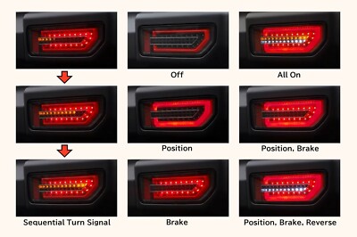 パーツ JB64 JB74 MBRO THUNDER TAIL LAMP KIT Masterpiece M-Bro LED Thundertail Tail Lamp Kit Inner Black