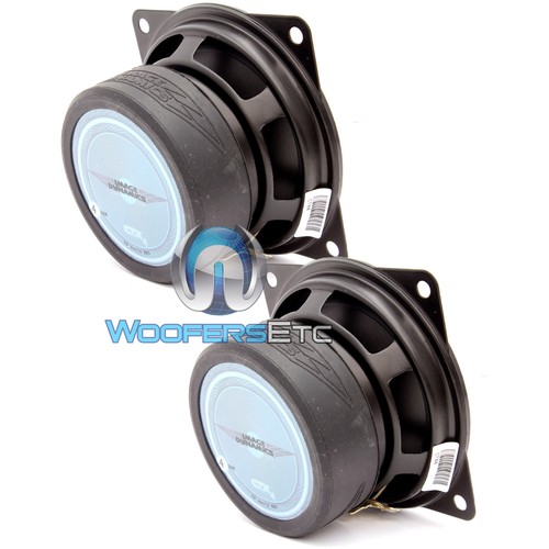 CTX4 IMAGE DYNAMICS 4" CAR AUDIO 4 OHM 2-WAY SPEAKERS SILK TWEETERS & GRILLS NEW - Picture 5 of 8