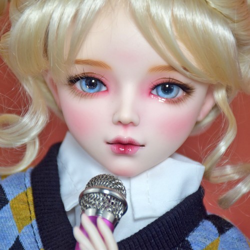 Kugelgelenk komplettes Set 1/3 BJD Puppe schönes Mädchen Mode Kleid Kleidung zum Selbermachen Spielzeug - Bild 23 von 24
