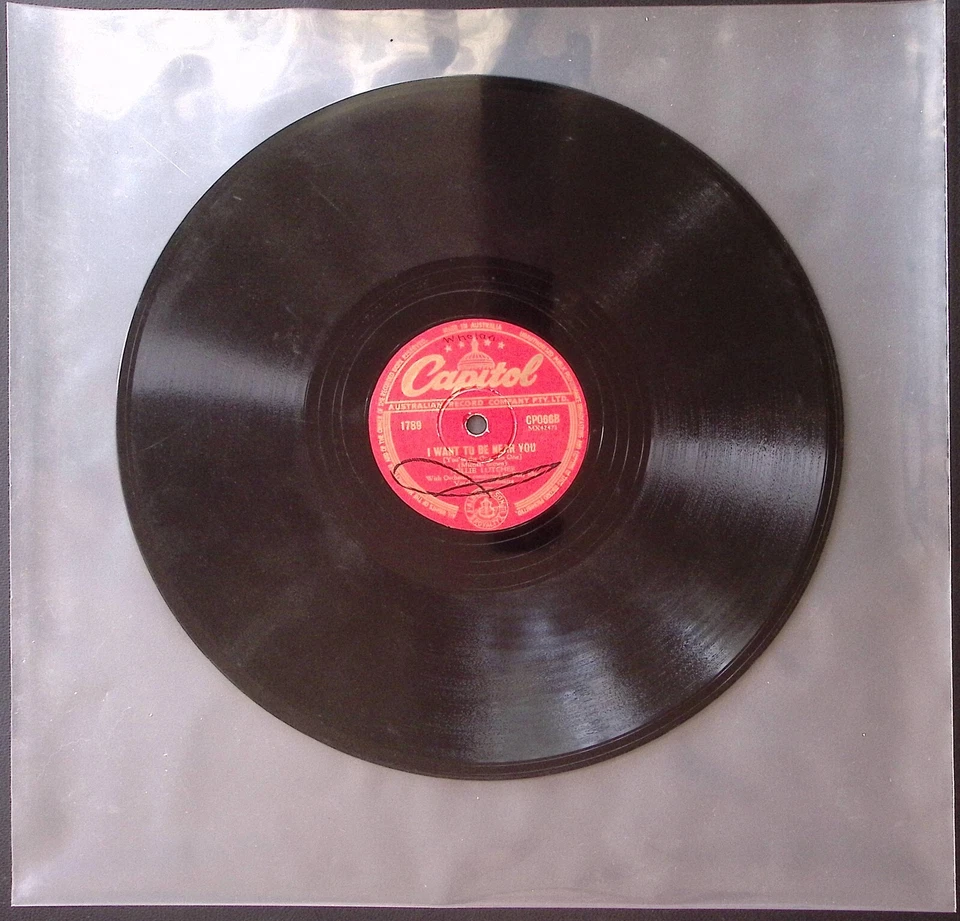 NELLIE LUTCHER THE BIRTH OF THE BLUES/I WANT TO BE NEAR YOU CAPITOL 78 174-57 Foto 2 de 4