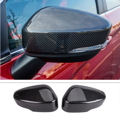Car For Mitsubishi Eclipse Cross 2018-25 Carbon fiber Side Rearview Mirror Cover