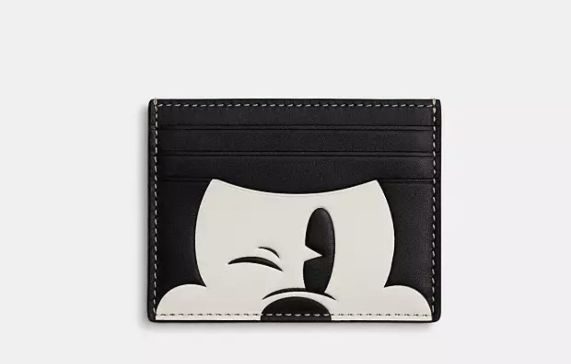Coach x Disney SLIM ID CASE シグネチャーカードケース Coach x Disney SLIM ID CASE シグネチャーカードケース COACH