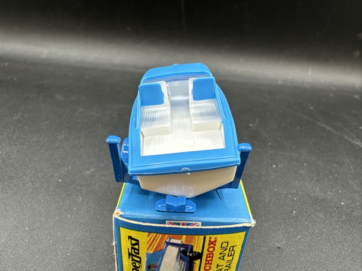 最終値下げ！レズニーマッチボックス9 　クルーザー&トレイラー 1960 Lesney Matchbox Original Box Series No 9 BLUE CABIN