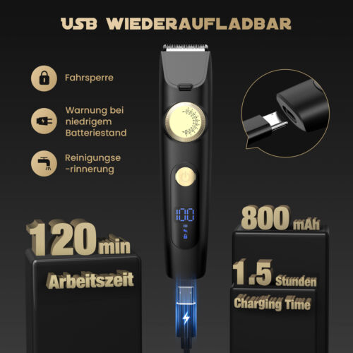 SEJOY Profi Haarschneidemaschine für Herren Elektrisch Haarschneider Barttrimmer - Bild 8 von 13
