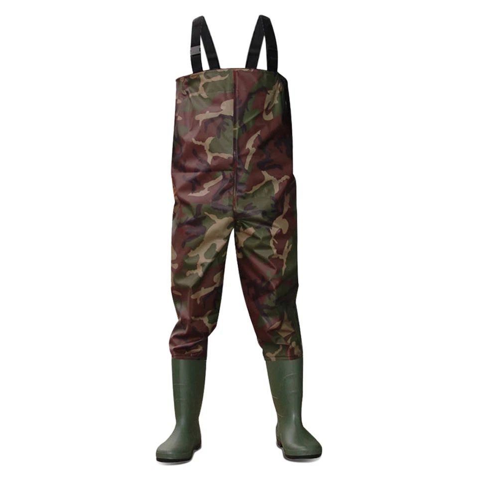 Dirt Boot® Camouflage Nylon Brustwatte 100 % wasserdicht Fliege grob Angeln Muck Watte