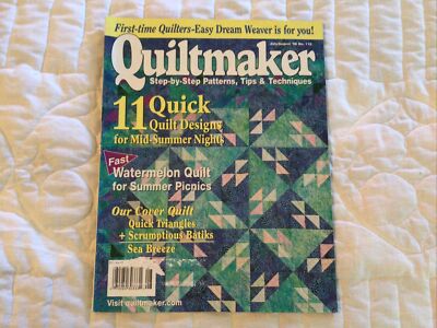 Quiltmaker Magazine July August 2006 No 110
