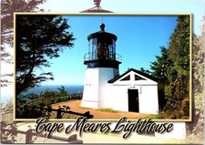 Cape Meares Lighthouse Tillamook, Oregon Postcard Made In USA Limited Edition