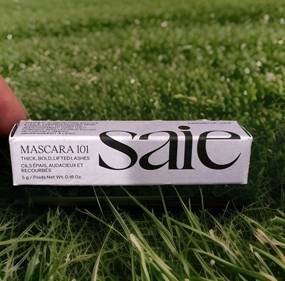 SAIE Mascara 101 Lengthening and Lifting Black Travel Size .18 oz NIB