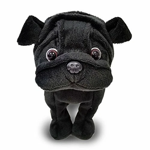 Premium Puppy black pug stuffed toy eBay