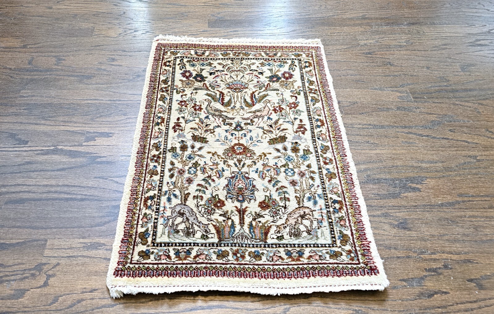 Small, Beautiful, Authentic, Persian Handwoven Oriental Rug eBay