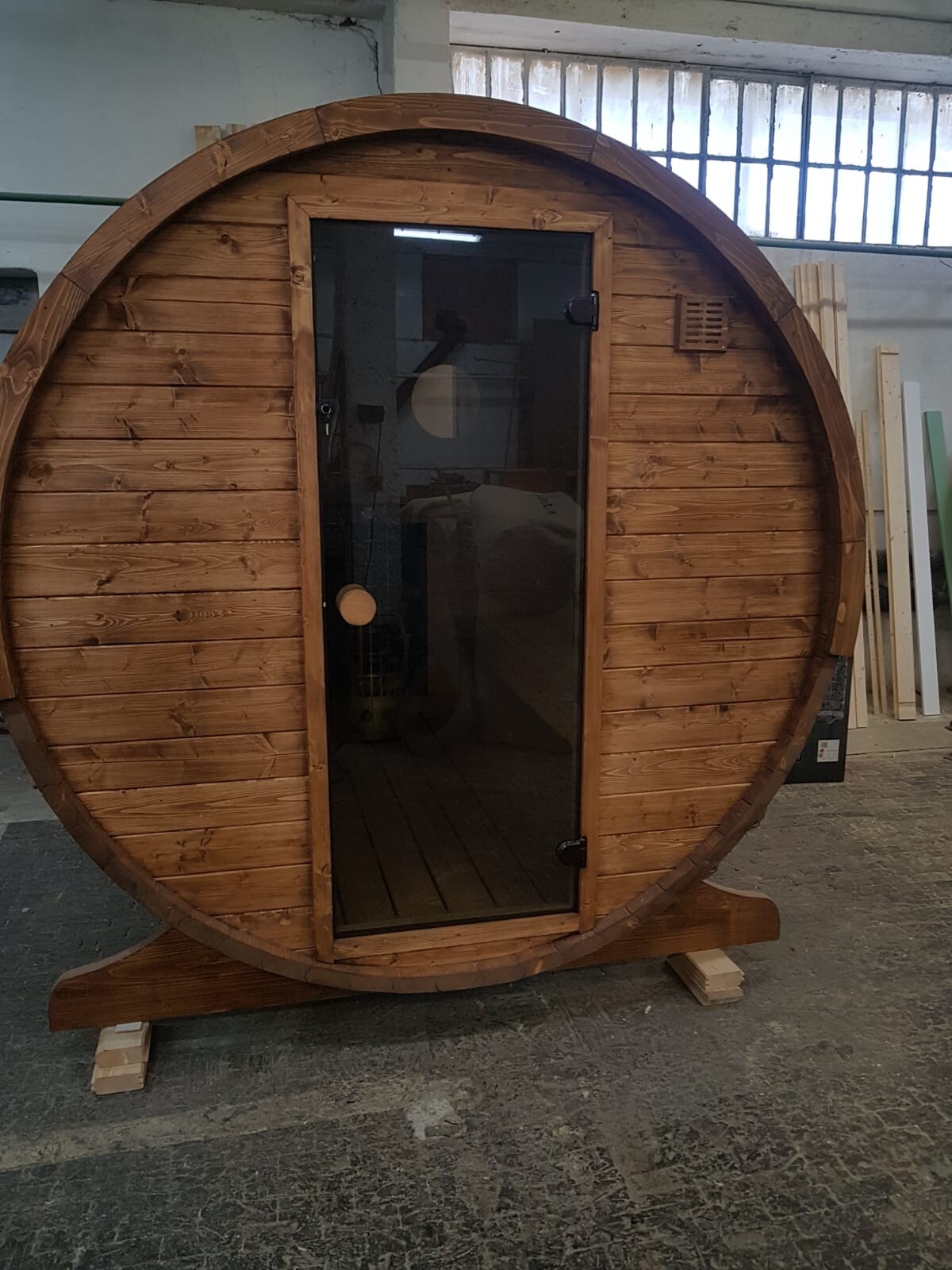 Luxury outdoor barrel sauna eBay