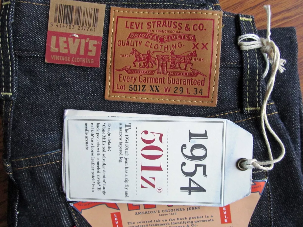 Levi's 1954 store vintage reproduction