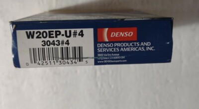 4 Pack) Denso 3043 W20EP-U Nickel U-Groove Spark Plugs for BMW