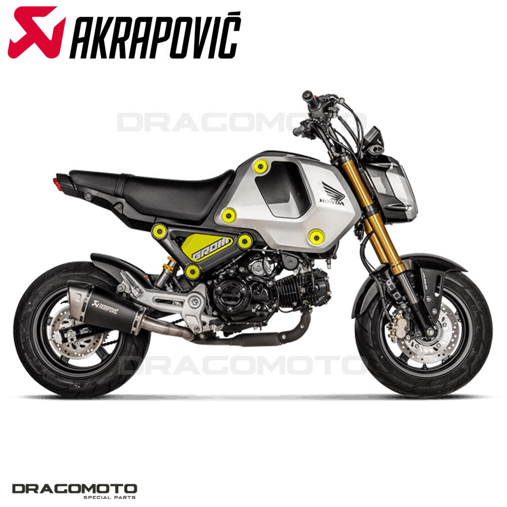 HONDA MSX 125 / GROM 2021-2023 Auspuff AKRAPOVIC Titan