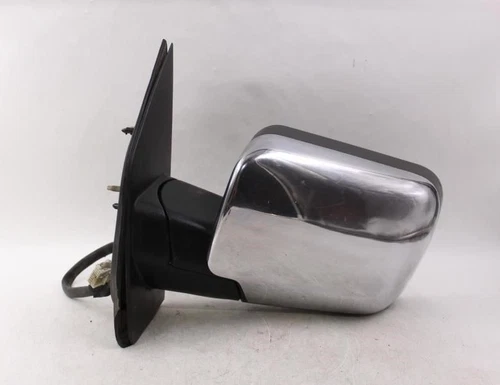 Left Driver Side Chrome Door Mirror Fits 2004-2006 NISSAN ARMADA OEM #29576