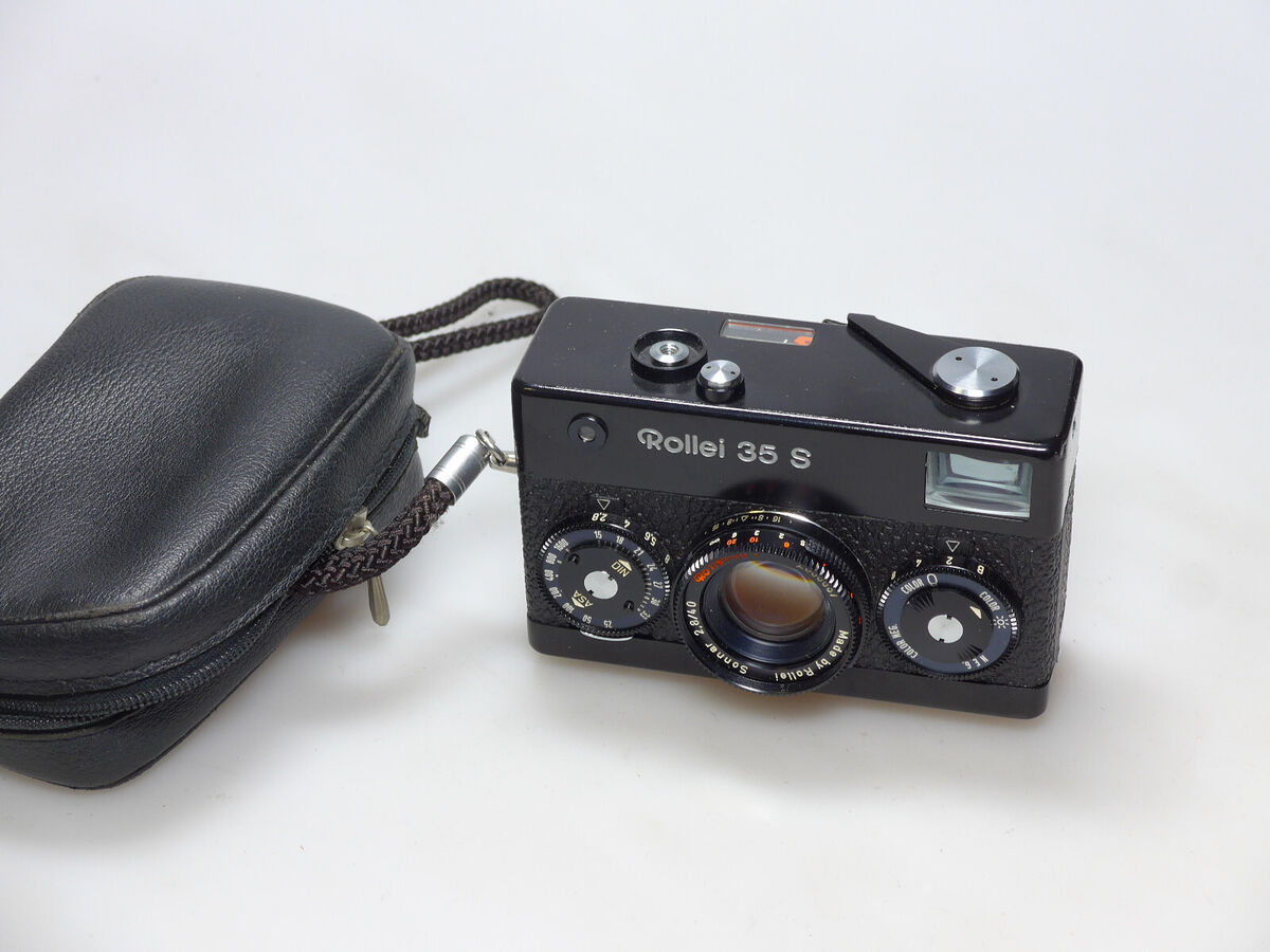 Rollei 35 S Black + HFT Sonnar F2.8 40mm | eBay Rollei 35 S Black + HFT Sonnar F2.8 40mm | eBay