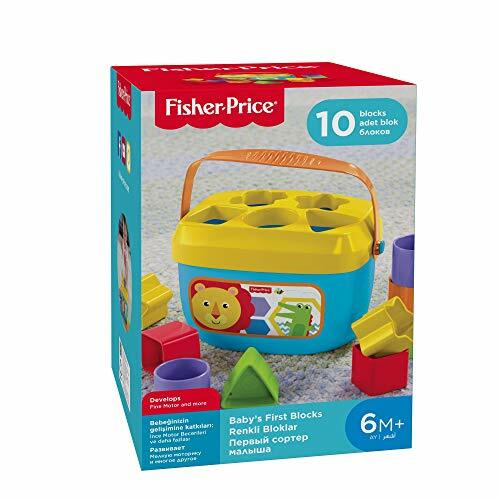 Stacking Toy Baby’S First Blocks Shapes For Sorting Play For Age 6 Month+,10-Pcs - Picture 3 of 9
