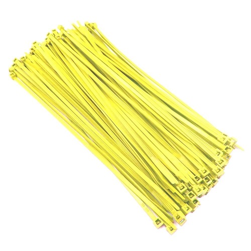 Reißverschluss Kabelbinder 8" 40 Pfund 500 Stck. Nylon Drahtbinder Wraps blühend Hi-Vis hergestellt in den USA - Bild 7 von 7