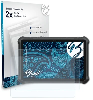 Bruni 2x Écran protecteur pour Otofix EvoScan Ultra Protecteur d'écran