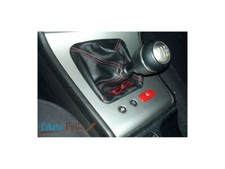 Cuffia leva cambio Alfa Romeo 159 vera pelle nera personalizzata