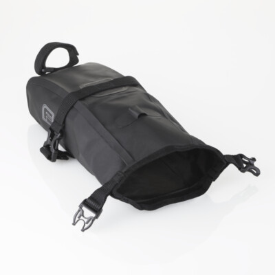 FISCHER Satteltasche wasserdicht  M 1,3 l  Tragkraft 1 kg f. Fahrrad E-Bike