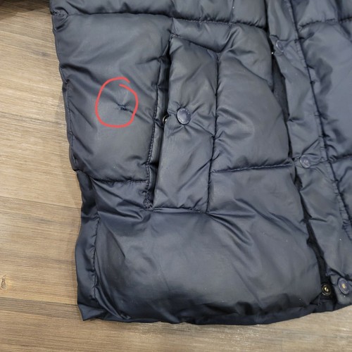 ZARA BOY COLLECTION NAVY BLUE PUFFER WARM HOODED JACKET SIZE 10 CM140 - Picture 11 of 12