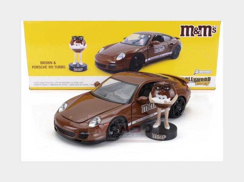 ミニカー 1:24 M&M'S 2007 PORSCHE 911 TURBO 2007 Porsche 911