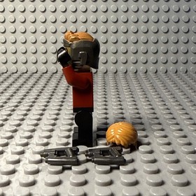LEGO Marvel Star-Lord Minifigure w/ Blasters Guardians Of The Galaxy