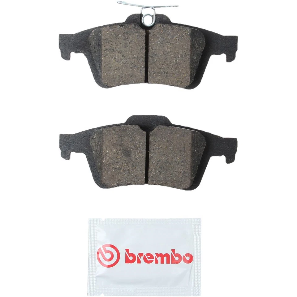 Juego de pastillas de freno Brembo delanteras y traseras de cerámica para Pontiac Solstice Saturn Sky Foto 2 de 4