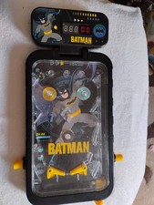 DC Batman Table Top Pinball Machine with Electronic Lights and Sounds