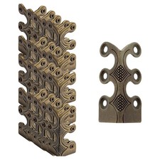 24-Teiliges Eckschutzset für Fußleisten, Eckschutz für Sockelleisten, Dekor6777