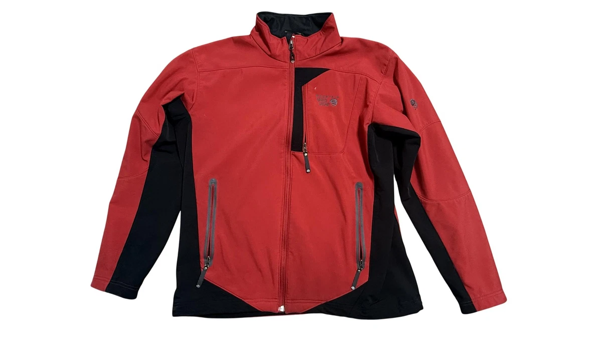 Veste Imperméable Mountain Hardwear Rainlands – Homme XL – Noire Et Beige – Capuche