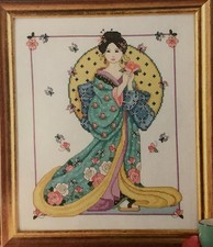 Cross Stitch Chart - Geisha