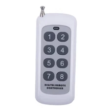 Remote Control Wireless Sender 8 Buttons 92mm X 41mm X 12mm For Garage Door