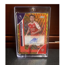 2026 Topps Chrome Premier League Autograph Martin Zubimendi #CA-MZ card