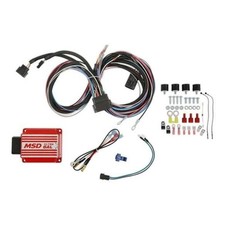 Msd Ignition Ultra 6al Digital Cd Ignition Box Red With Rev Limiter And Harness