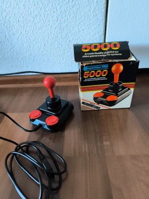 Competition Pro 5000 schwarz Joystick Amiga, Atari, C64