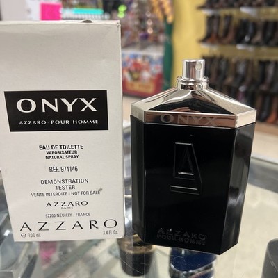 Azzaro Onyx Pour Homme 3.4 Oz 100ml EDT For Men, Tester. Discontinued Gem 
