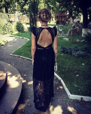 Women Dolce & Gabbana Dress Black 40 #3CHC