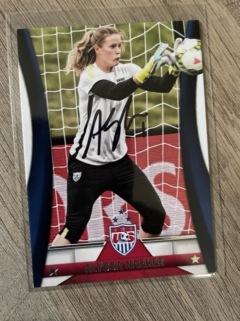 Alyssa Naeher Signed RC Rookie Card 2015 Panini #4, USWNT Soccer World Cup