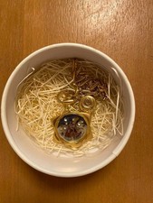 Sailor Moon Q -pot Moon Phase Pocket Watch Necklace  Star Locket Japan Anime NEW